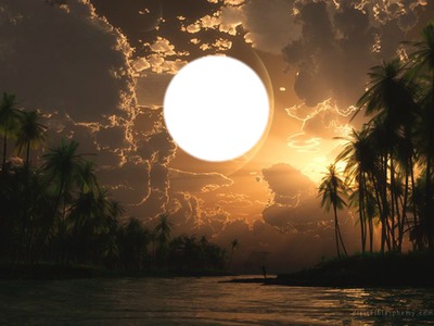 sunset Photomontage