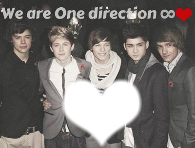 One direction ♥ ∞ Montage photo