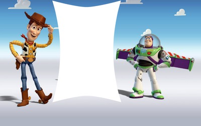 TOYS STORY Photo frame effect