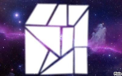 Cubo Galaxy Fotomontage
