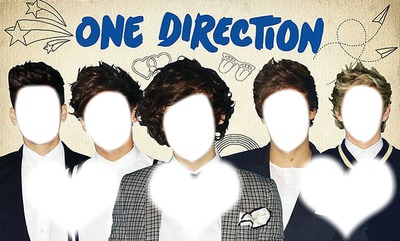 One Direction ♥ Montaje fotografico