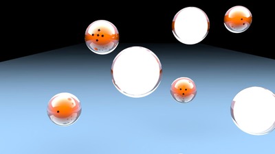les 7 boules de cristal du dragon ball Fotomontasje
