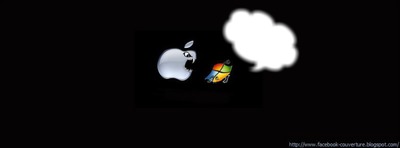 apple vs windows couverture facebook