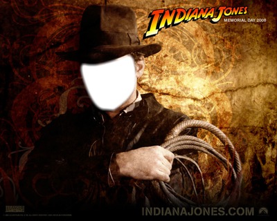 indiana jones Photo frame effect