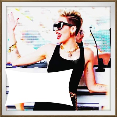 Miley Divando Fotomontaža