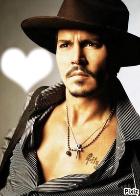 <3 Love You Johnny Depp <3 フォトモンタージュ
