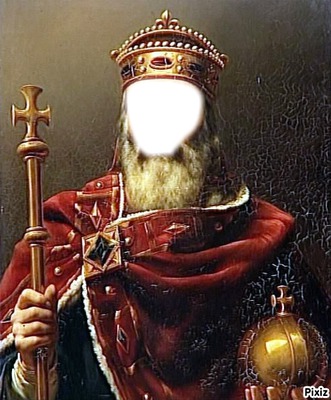 Charlemagne Photo frame effect