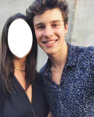 shawn mendes Photo frame effect