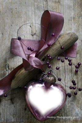 purple heart Photomontage