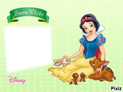 Snow White Fotomontāža