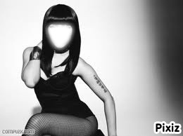 Nicki Minaj 2 Fotomontáž