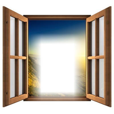 window Photo frame effect