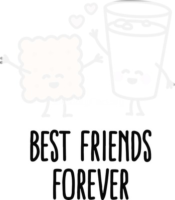 best friends forever Fotomontaža