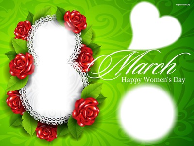 8 march Photo frame effect