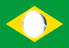 BRAZIL Photo frame effect