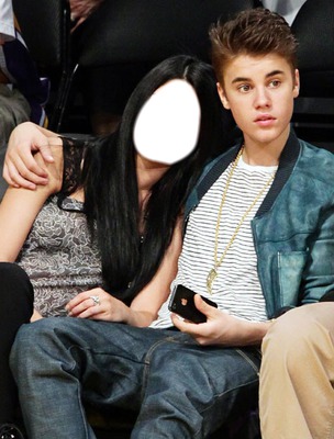 Justin Bieber ve Siz Fotomontagem