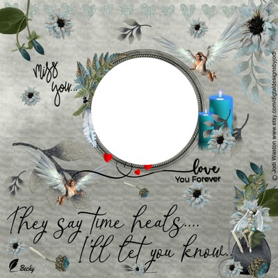 they say time heals ' ill let you know Montage photo