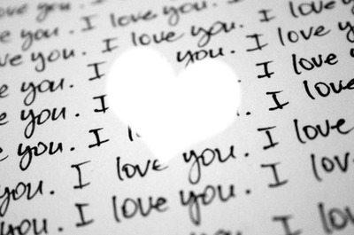 I Love You ♥ Φωτομοντάζ