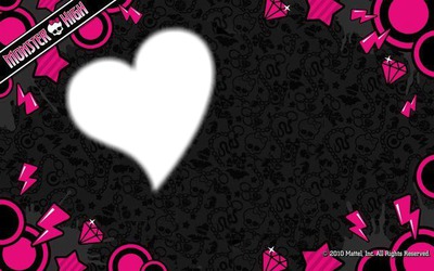 Monster High coeur Montage photo