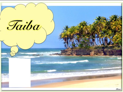 praia de Taiba ceará Fotomontagem