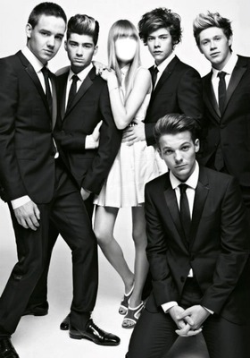 One Direction . Montage photo