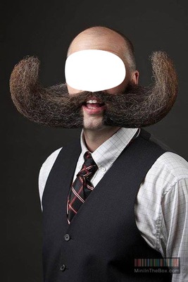 moustachu Fotómontázs