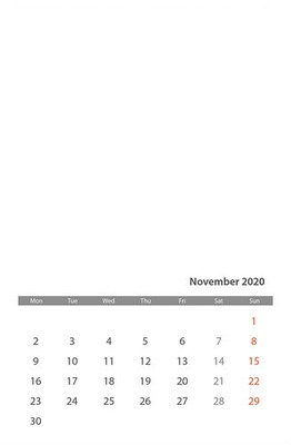 novembre 2020 Valokuvamontaasi