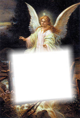 angel de la guarda Photo frame effect
