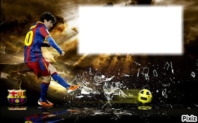 messi :) Photo frame effect
