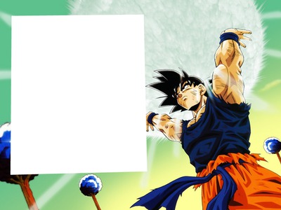 Goku 1 Fotomontasje