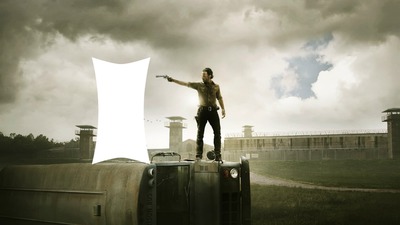 The Walking Dead Photo frame effect