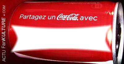 coca cola フォトモンタージュ