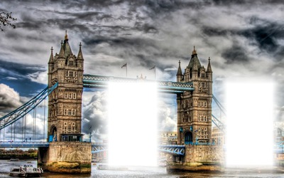 Tower Bridge Montaje fotografico