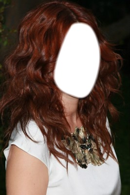 Hair red Fotomontáž