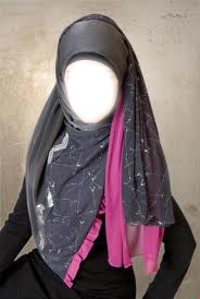 hijab fash フォトモンタージュ