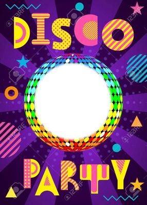 disco party1 Fotomontáž