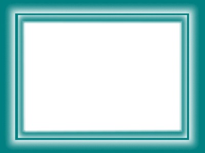 cadre bleu vert Valokuvamontaasi