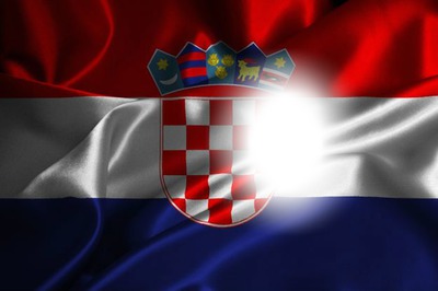 Hrvatska zastava Fotomontaža