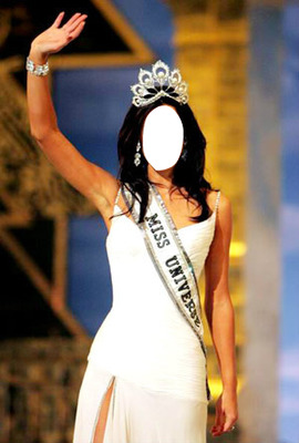 Miss Universe Fotomontaż