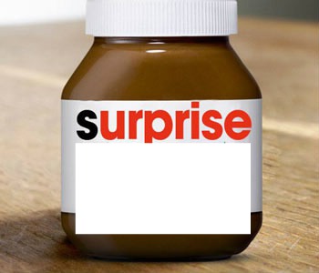 50 Nutella surprise Fotomontáž