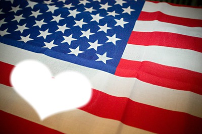 USA LOVE Fotomontasje
