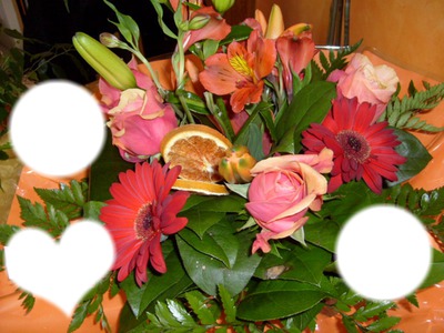 bouquet Fotomontāža