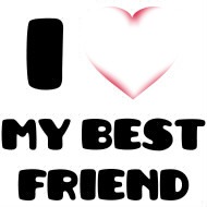 I♥ My BEST FRIEND Fotomontāža