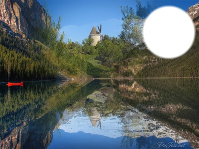 reflet du moulin Fotomontáž