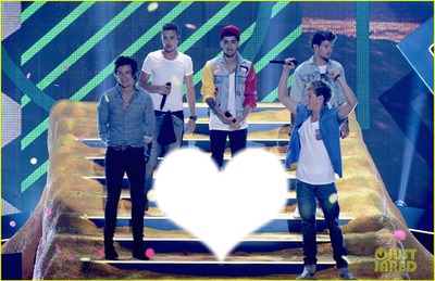 One direction #TCA Photo frame effect