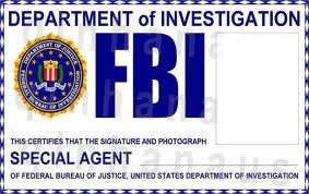 Cartes FBI