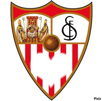 escudo del sevilla Fotomontaż