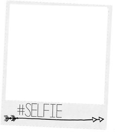 cadre polaroïd #selfie Fotomontaža
