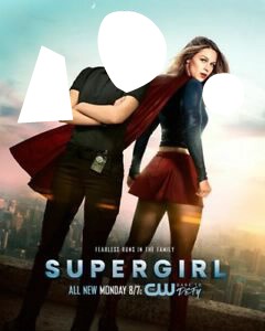 supergirl Fotomontage