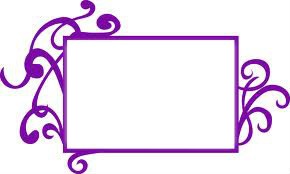 cadre violet Fotomontáž